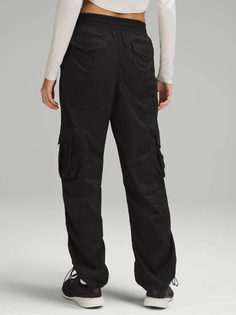 lululemon Dance Studio Relaxed-Fit Mid-Rise Cargo Pants Black Size XL